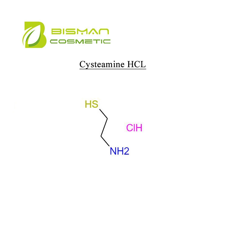 cysteamine hydrochloride in cosmetics